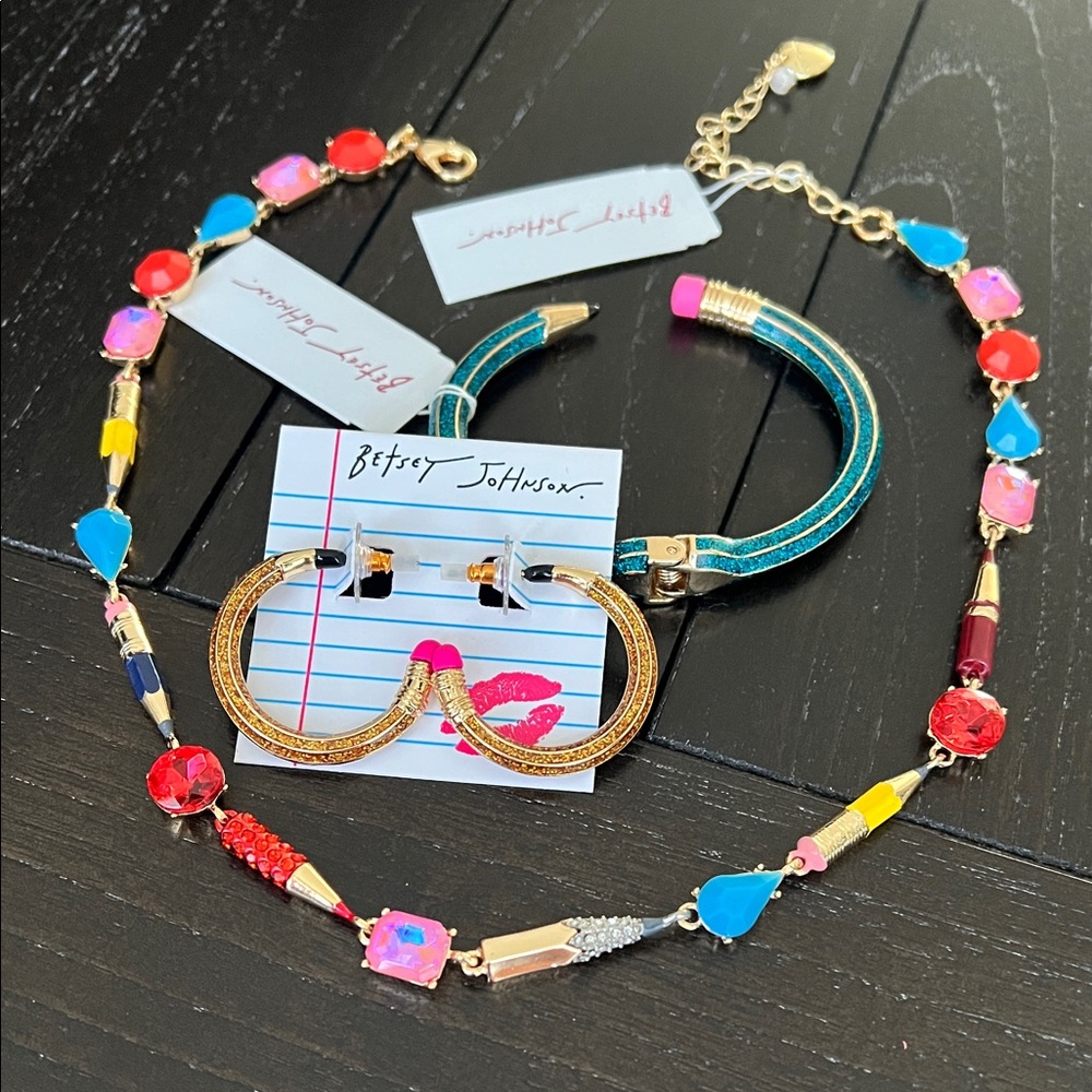 Betsey Johnson Multicolor Jewelry Collection - Picture 3 of 7